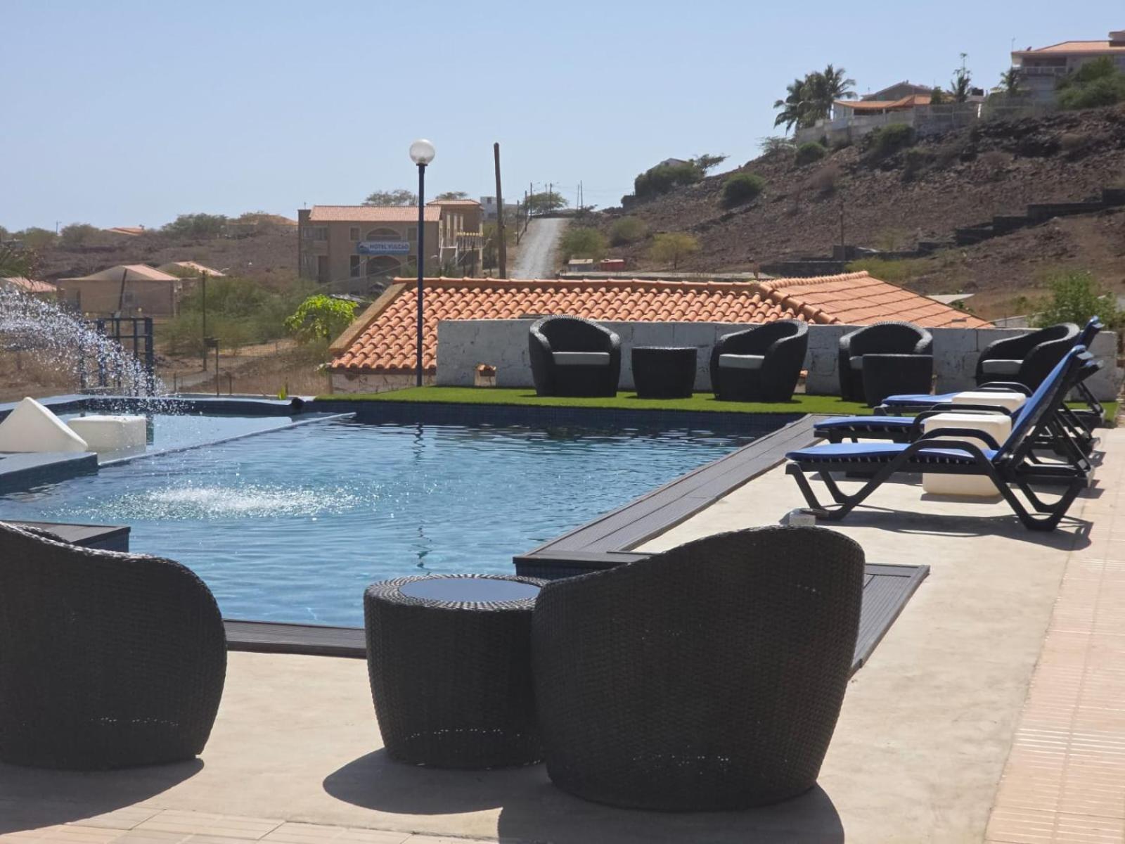 Ferienwohnung Encosta Azul Cidade Velha Exterior foto