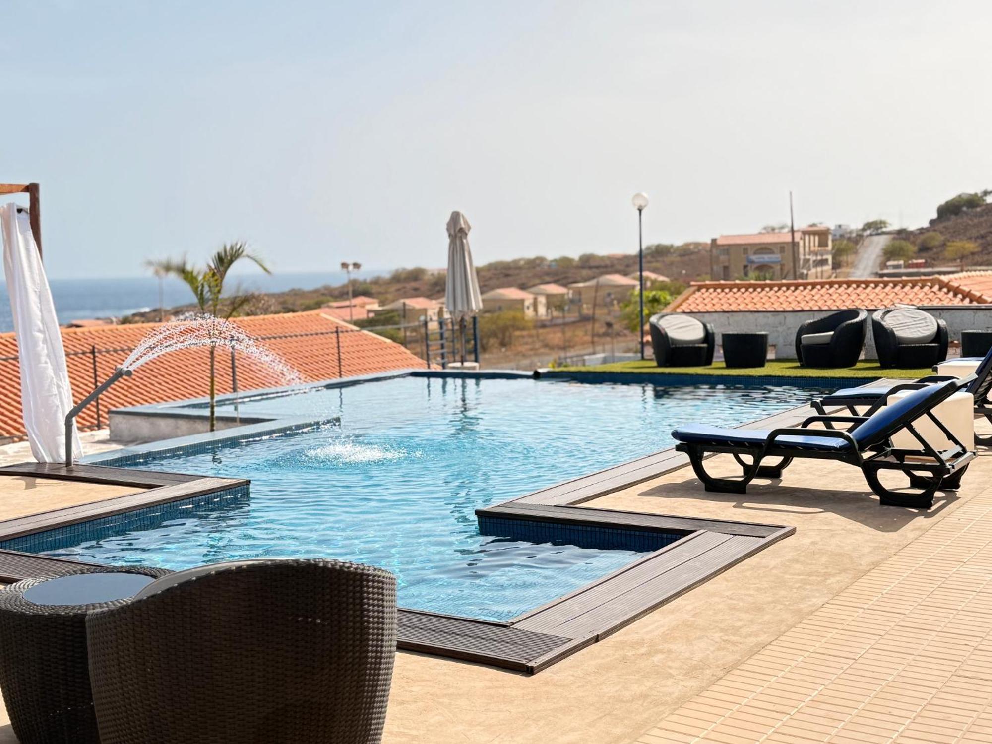 Ferienwohnung Encosta Azul Cidade Velha Exterior foto